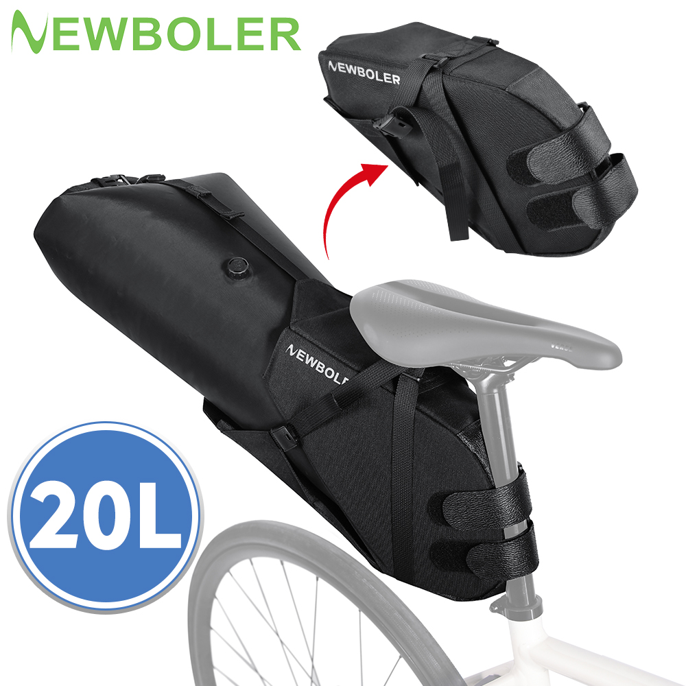 Cycling Gear Organizer Bag - NEWBOLER Upgraded 20L Large Capacity Bicycle