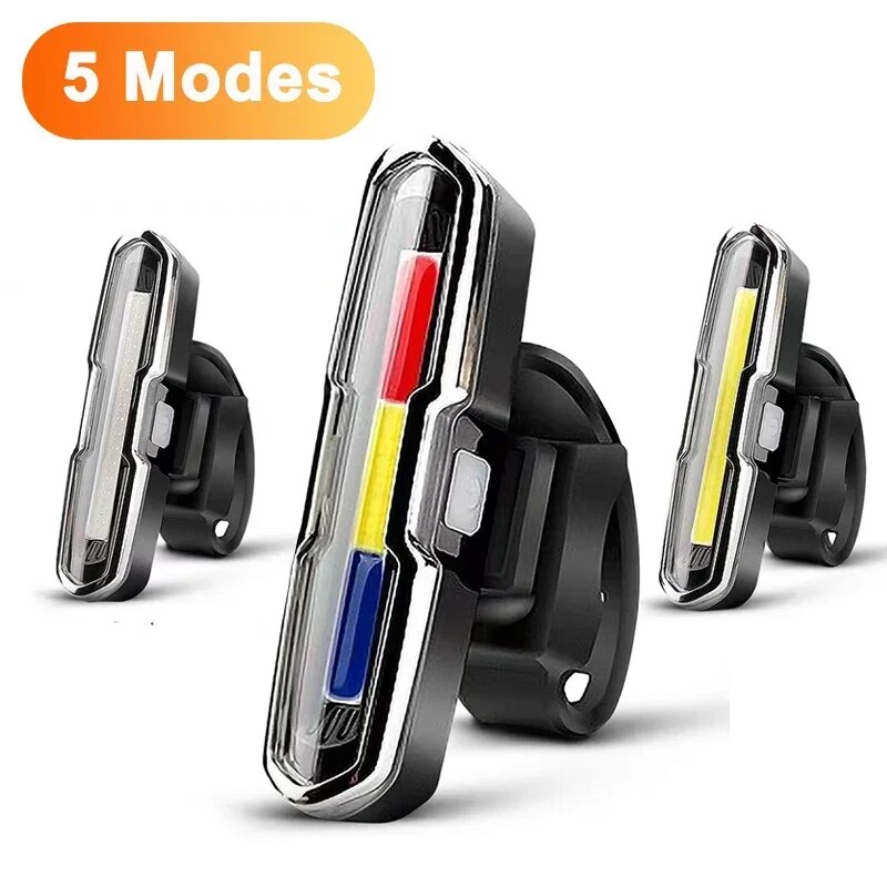 Cycling Gear Charging Station - Bicycle Rear Light Waterproof LED USB