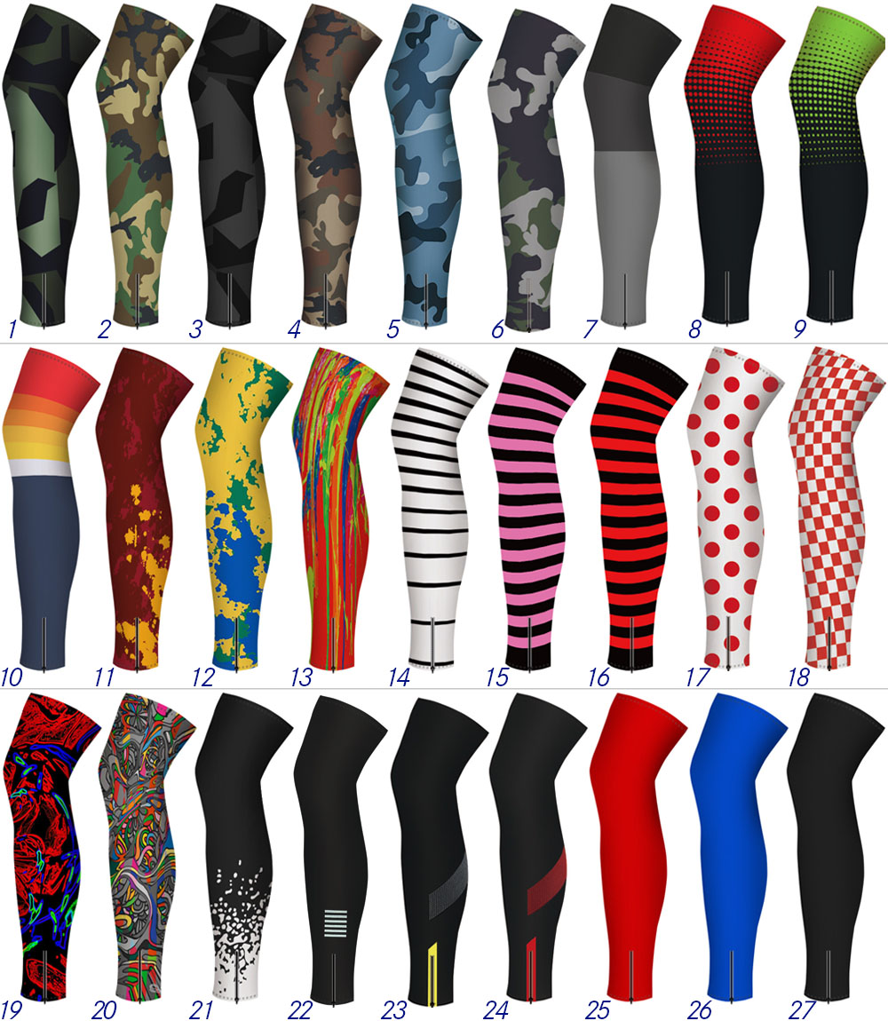 Cycling Gear Usa - Thermal Fleece Cycling Leg Warmers, MTB