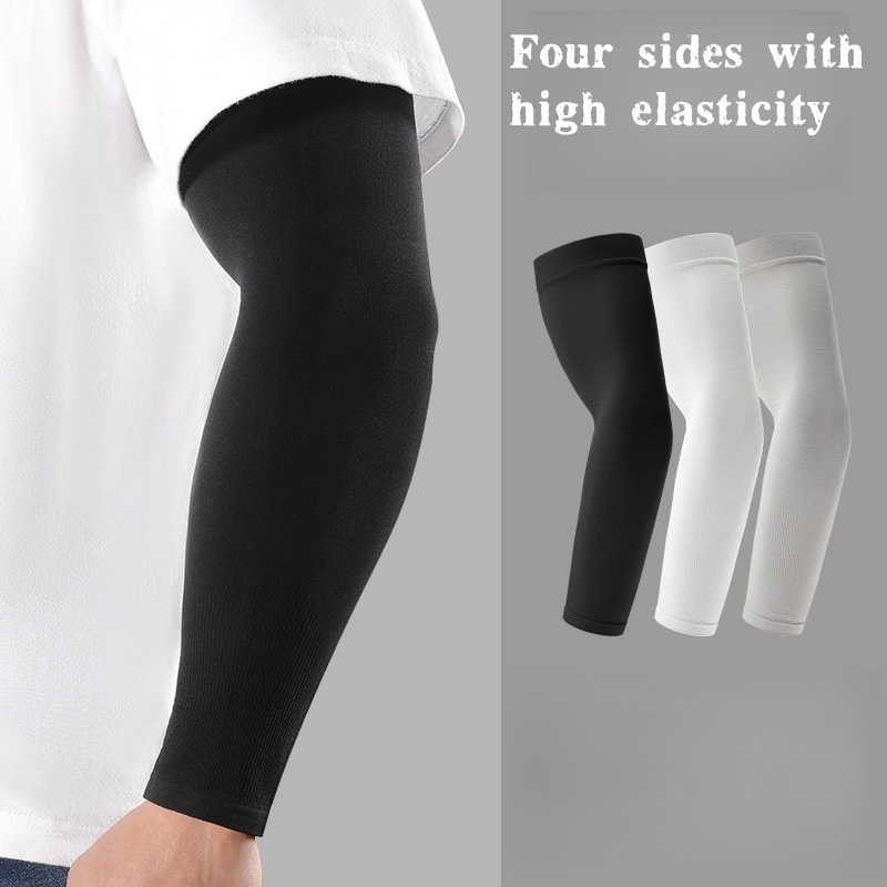 Cycling Gear Usa - 2pcs Ice Silk Arm Sleeves, Breathable
