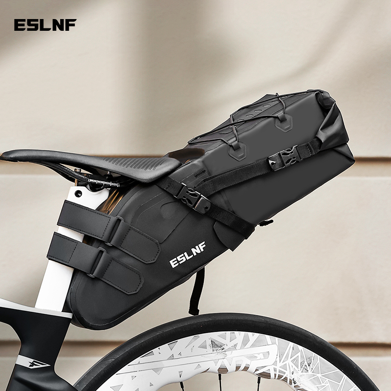 Cycling Gear Organizer Bag - ESLNF Reflective Waterproof MTB 10L Large