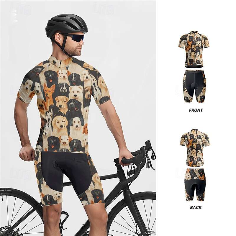 Triathlon Cycling Kit - New Cycling Jersey Set Men Short