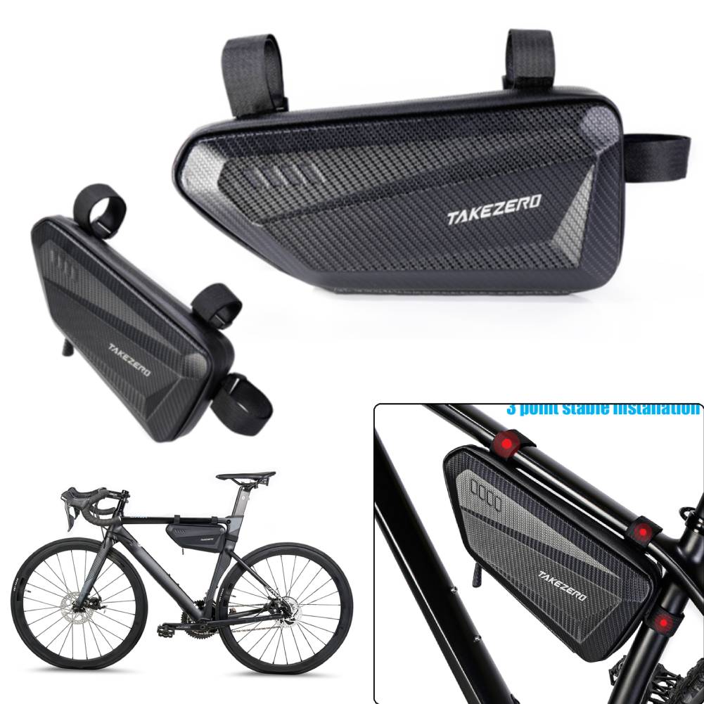 Cycling Gear Organizer Bag - WILD MAN EVA Hard Shell Bicycle