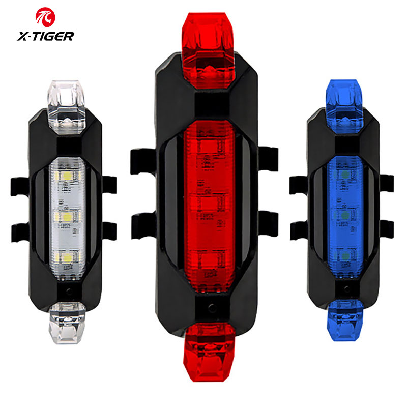 Cycling Gear Charging Station - X-TIGER Bicycle Light USB Rechargeable Bicycle