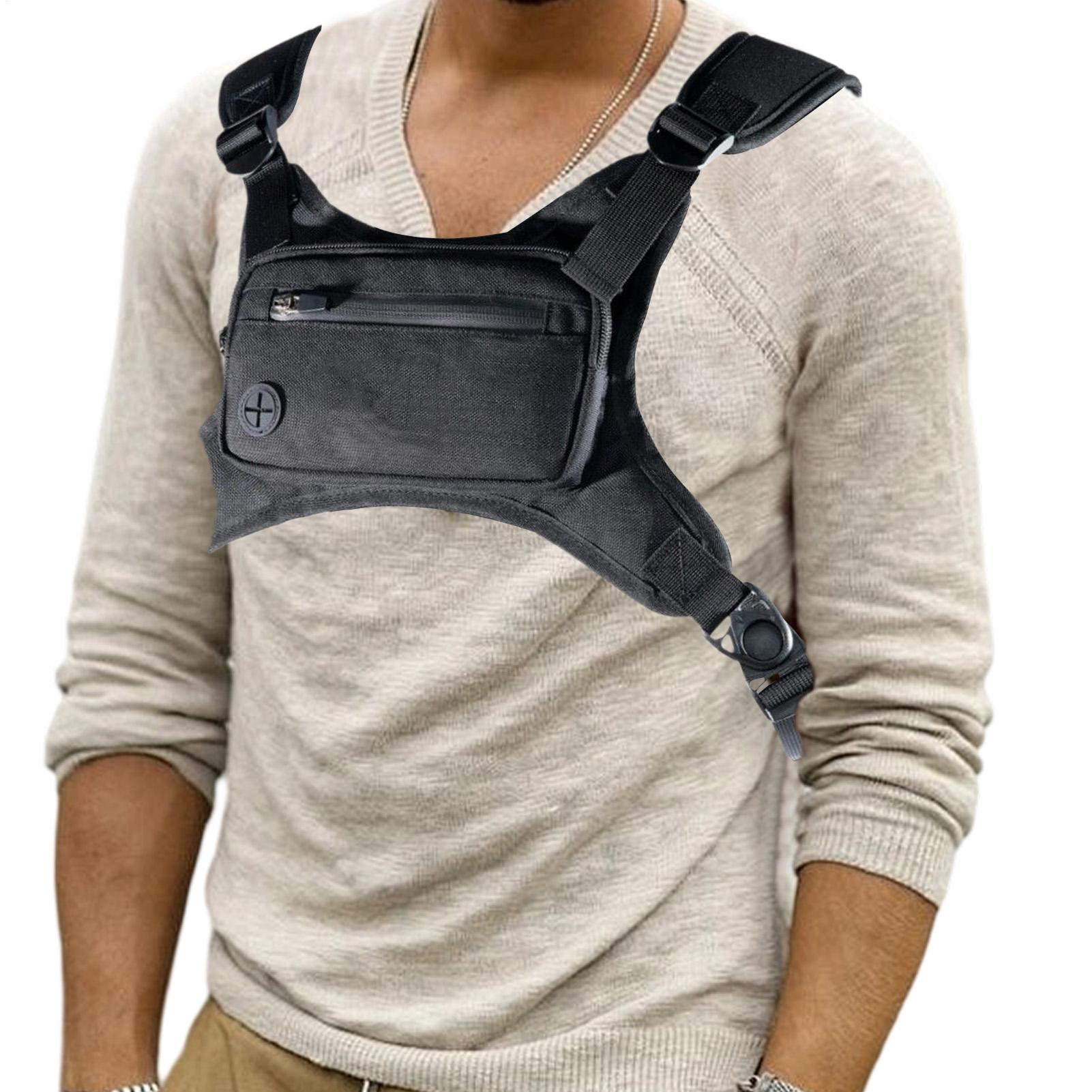 Cycling Gear Pouch - Running Chest Pack Hiking Chest Pack