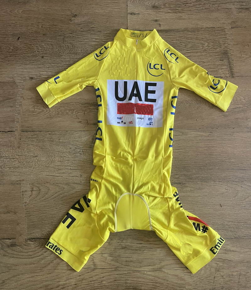 Cycling Gear Uae - LASER CUT Skinsuit 2024 UAE TEAM