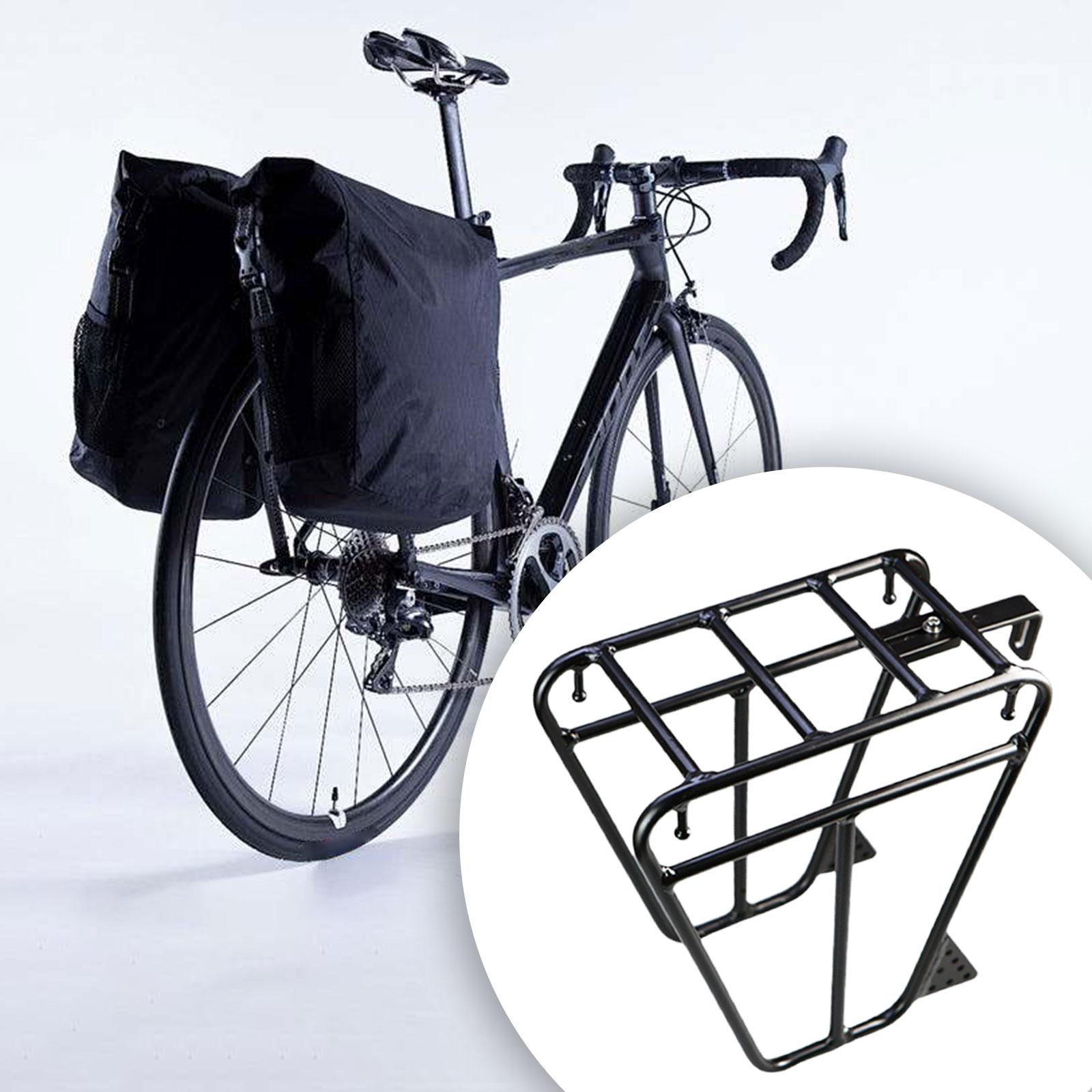 Cycling Gear Shelf - Quick Release Front Bike Rack Aluminum