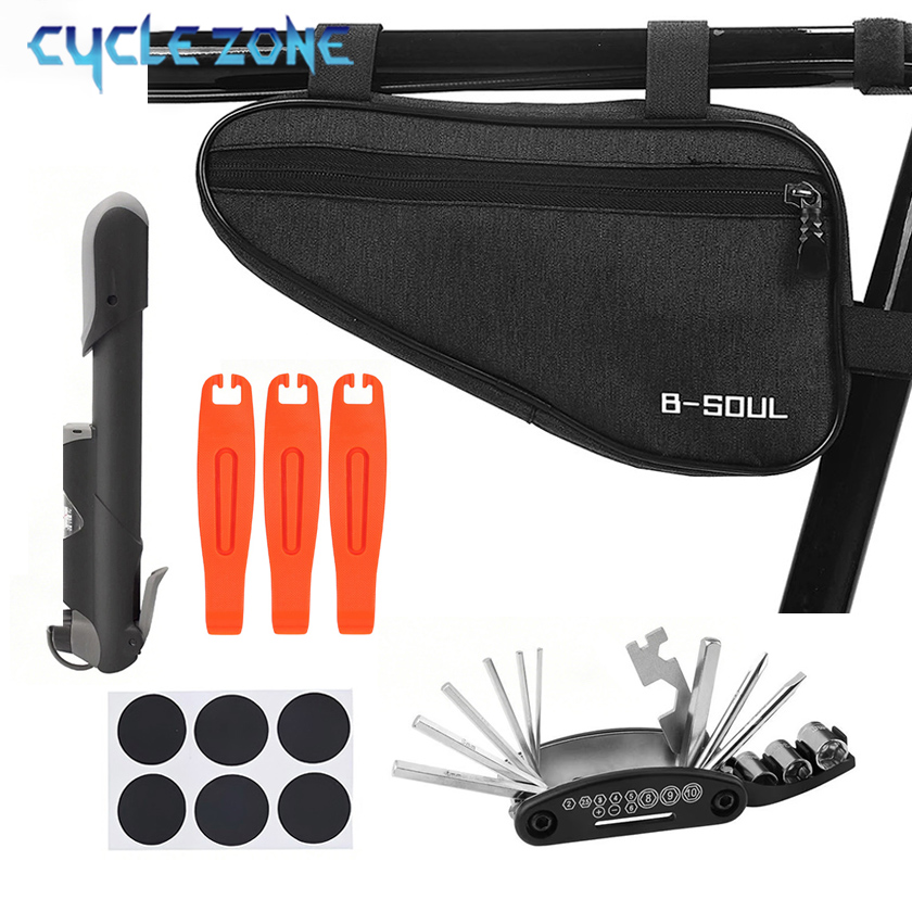 Bike Tube Repair Kit - Bike Repair Kit Bicycle Tube Bag