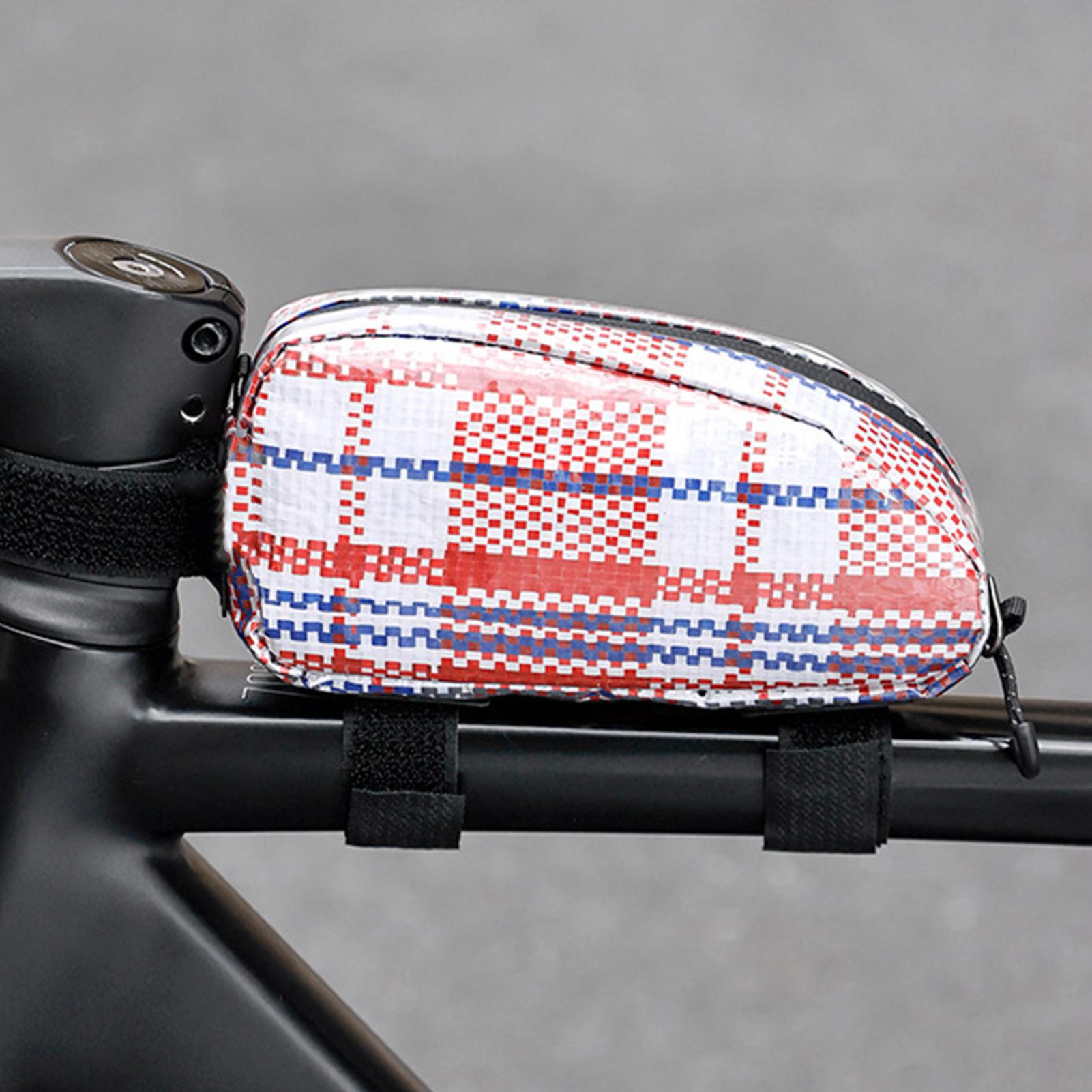 Bike Top Tube Bag Waterproof C - Cycling Gear Pouch recension och pris