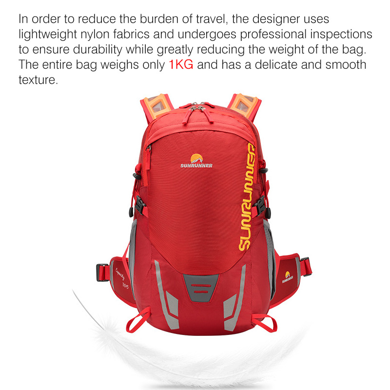 35L Hiking Backpack Bag Large  - Cycling Gear Organizer Bag recension och pris