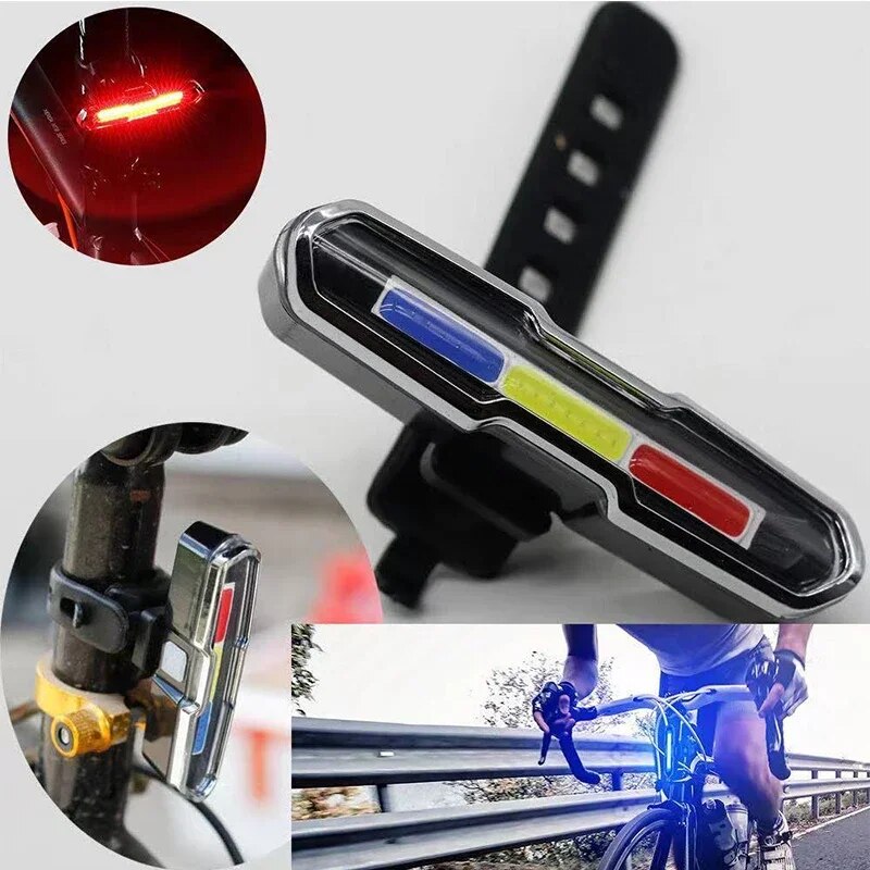Bicycle Rear Light Waterproof  - Cycling Gear Charging Station recension och pris