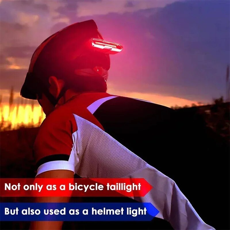 Bicycle Rear Light Waterproof  - Cycling Gear Charging Station recension och pris