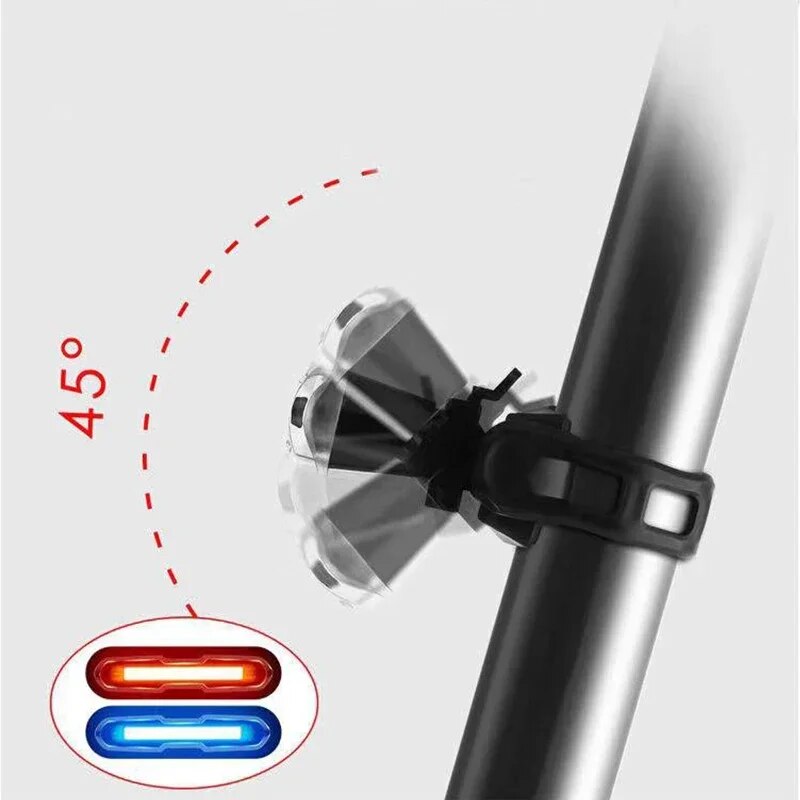 Bicycle Rear Light Waterproof  - Cycling Gear Charging Station recension och pris