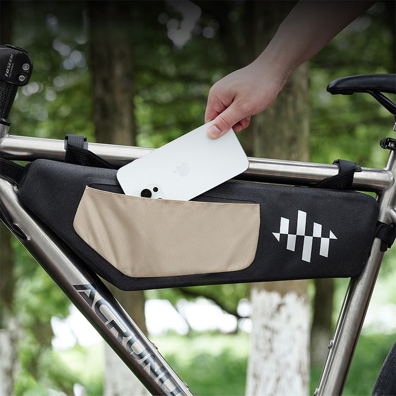 Triangle Frame Bike Bag Fully  - Cycling Gear Pouch recension och pris