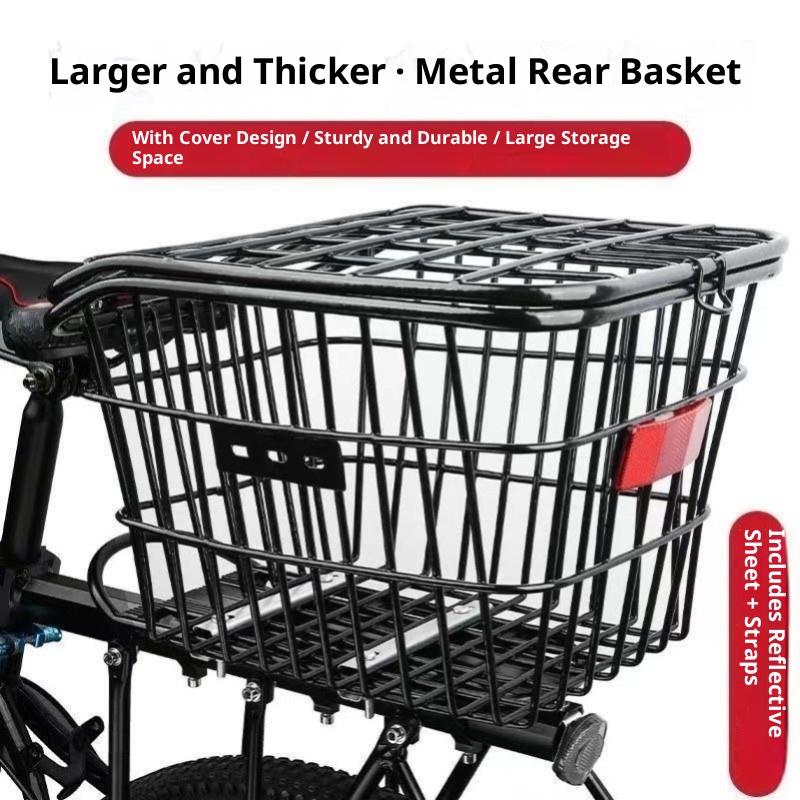 Bike Rear Basket With Rear Lig - Cycling Gear Shelf recension och pris