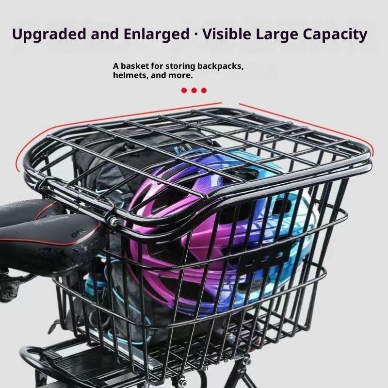 Bike Rear Basket With Rear Lig - Cycling Gear Shelf recension och pris