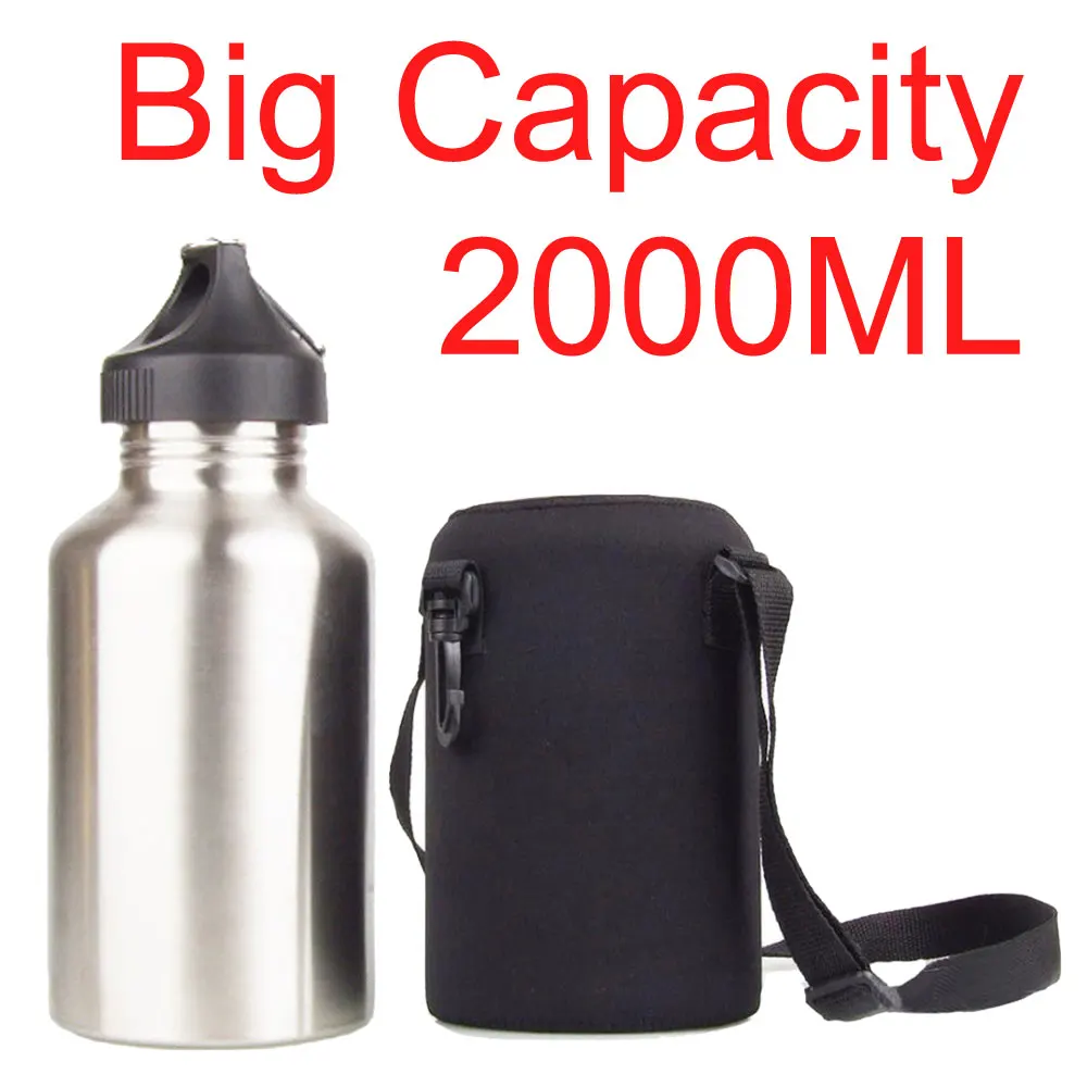 2000ML Sport Water Bottle Set  - Cycling Gear Organizer Bag recension och pris