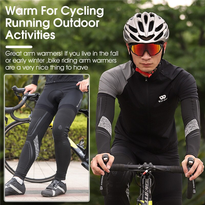 WEST BIKING Warm Leg Sleeves R - Cycling Gear Lycra recension och pris