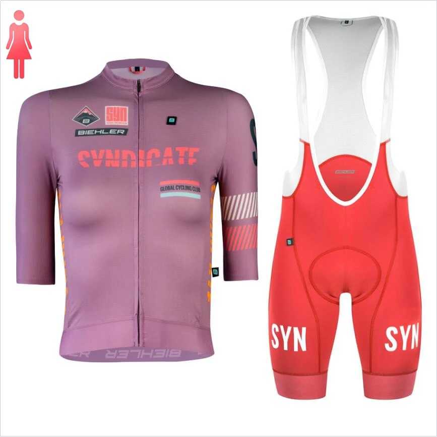 SYN Purple short sleeve Jersey - Cycling Gear Lycra recension och pris