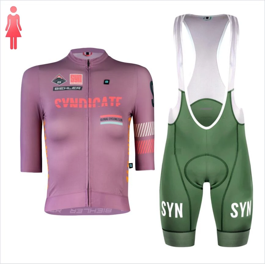 SYN Purple short sleeve Jersey - Cycling Gear Lycra recension och pris
