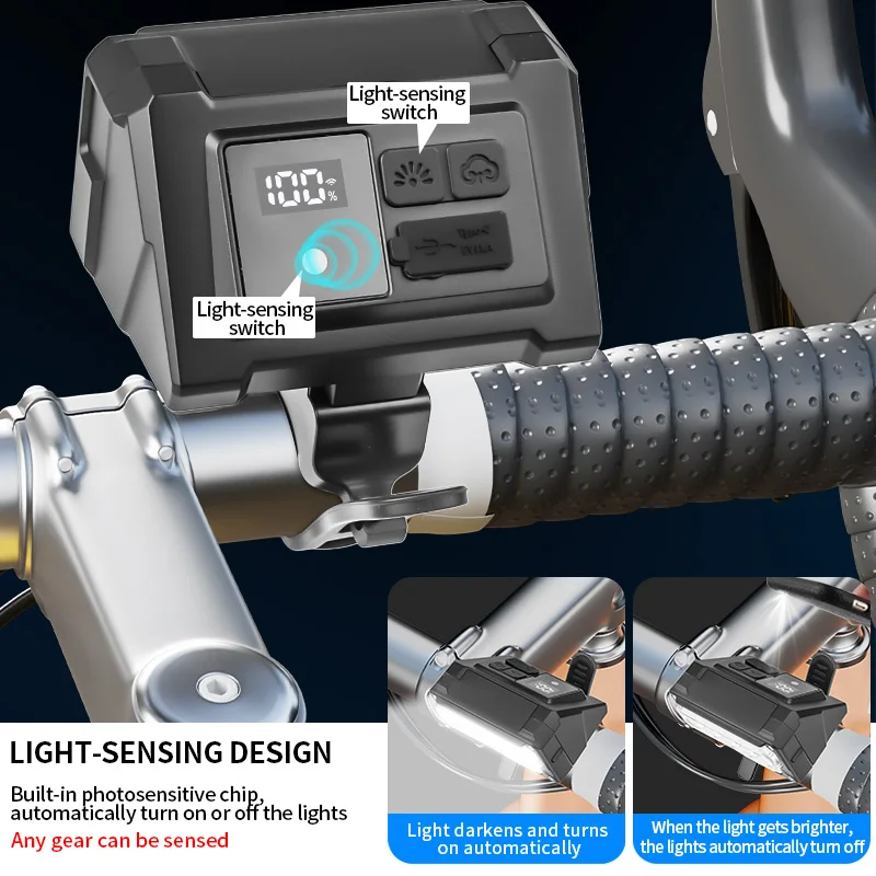 Bike Light 15LED USB Rechargea - Cycling Gear Charging Station recension och pris