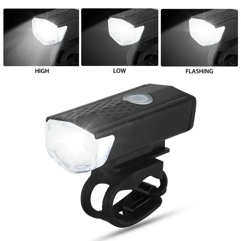 MTB Bike Front Lights USB LED  - Cycling Gear Charging Station recension och pris