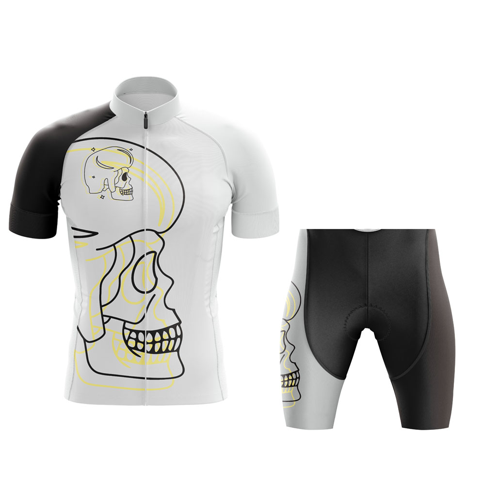 Skull Cycling Jersey Set Men B - Triathlon Cycling Kit recension och pris