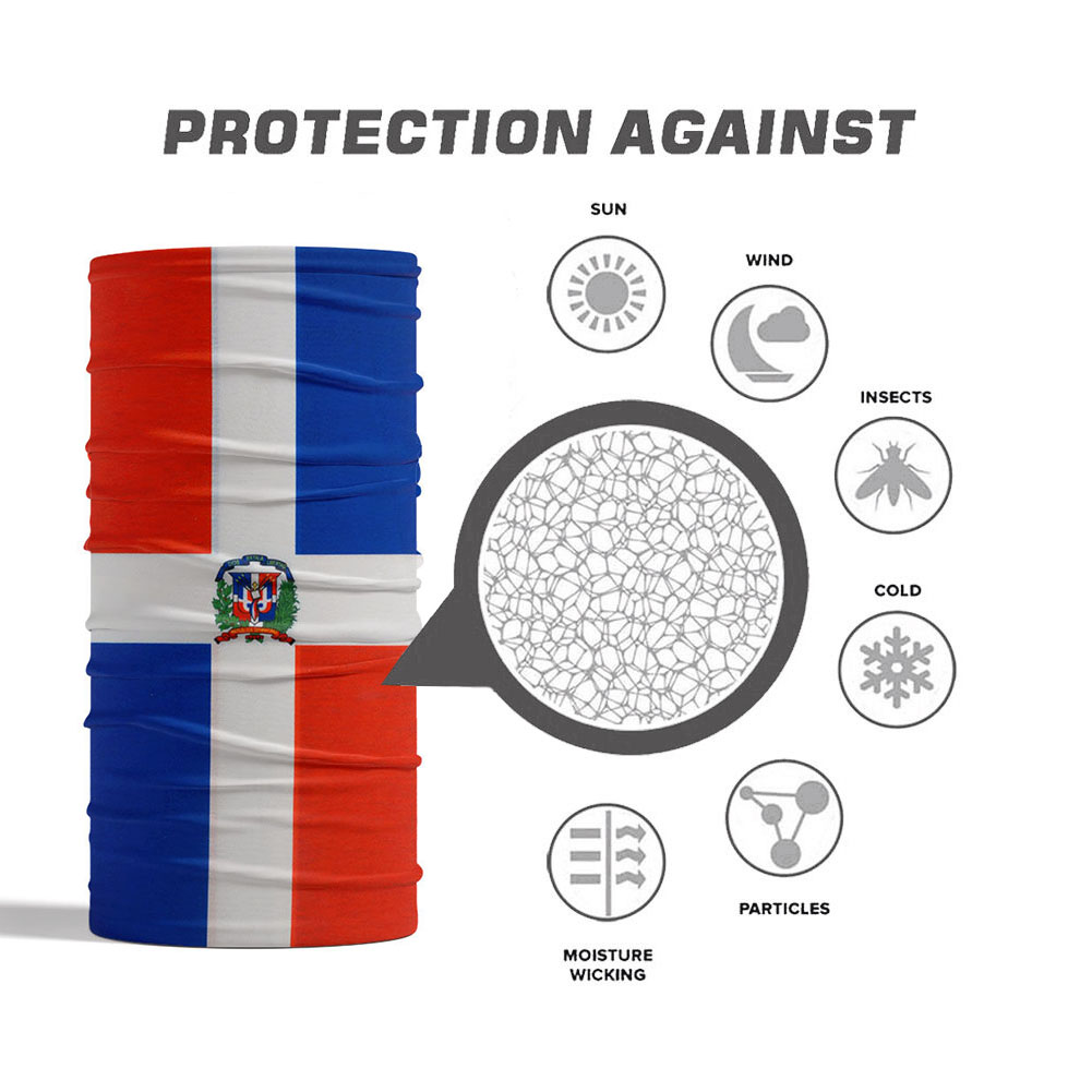 Dominica National Flag Bandana - Cycling Gear Usa recension och pris