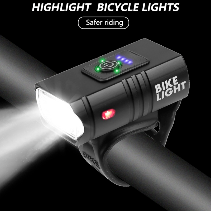 2-Pack Bicycle Lights Led Fron - Cycling Gear Charging Station recension och pris