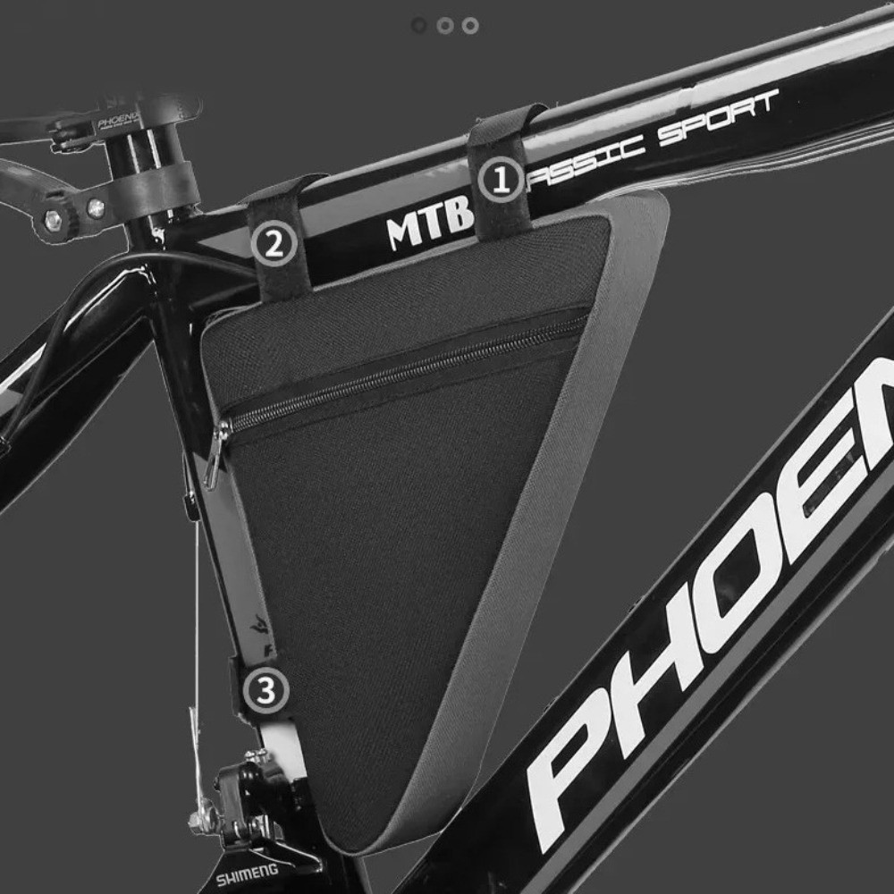 Waterproof Bicycle Triangle Ba - Cycling Gear Duffle recension och pris