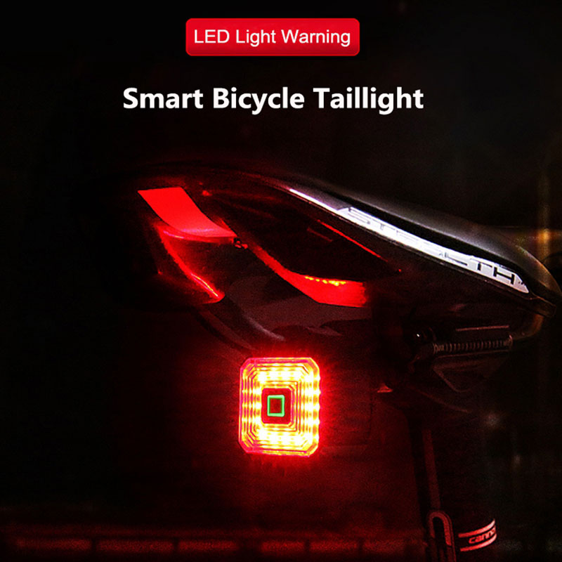 ENLEE Smart Bicycle Brake Ligh - Cycling Gear Charging Station recension och pris