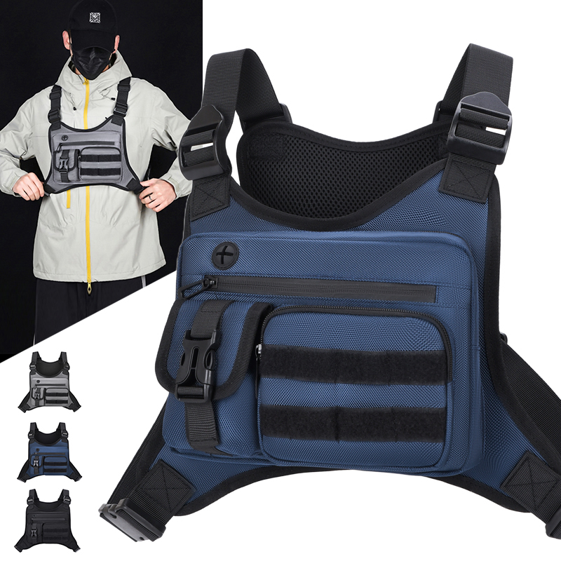 Tactical Chest Rig Bag Men Wat - Cycling Gear Pouch recension och pris