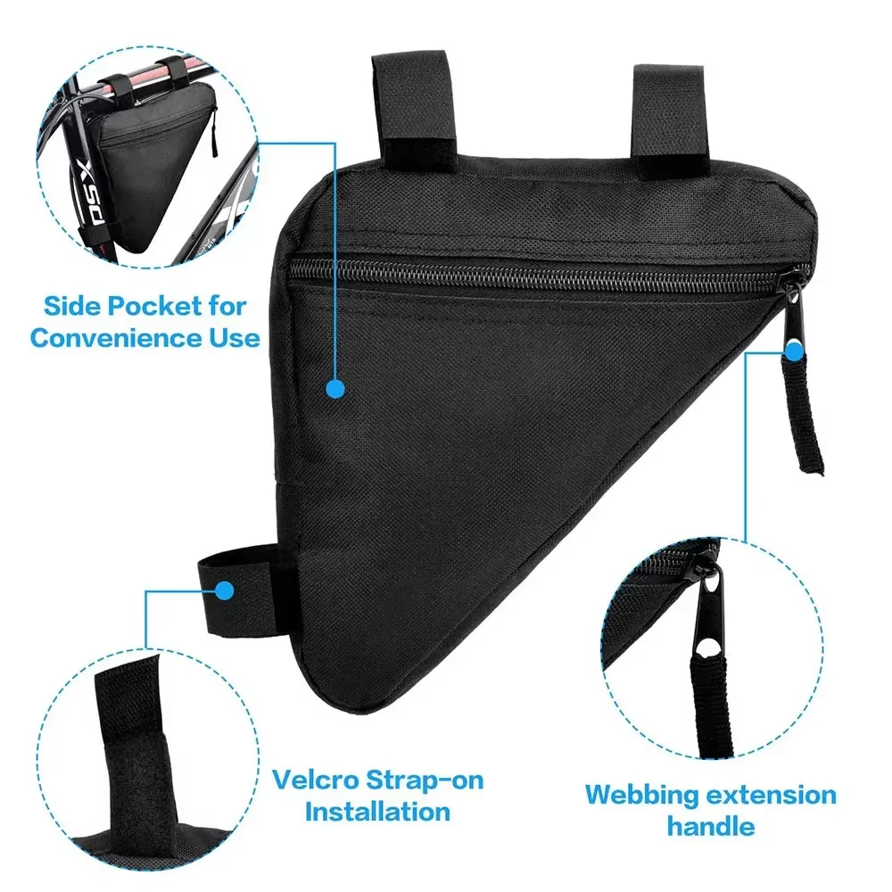 Mountain Bike Bag Triangle Bag - Cycling Gear Duffle recension och pris