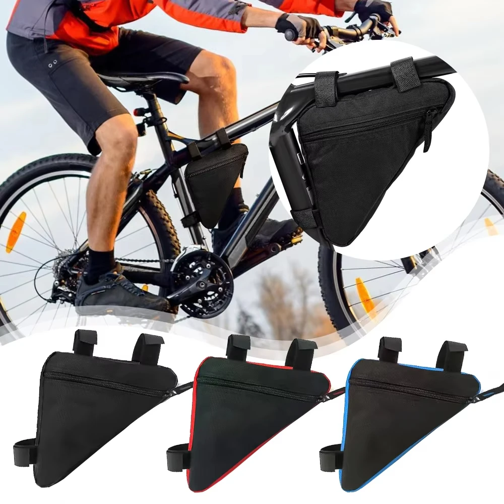 Mountain Bike Bag Triangle Bag - Cycling Gear Duffle recension och pris
