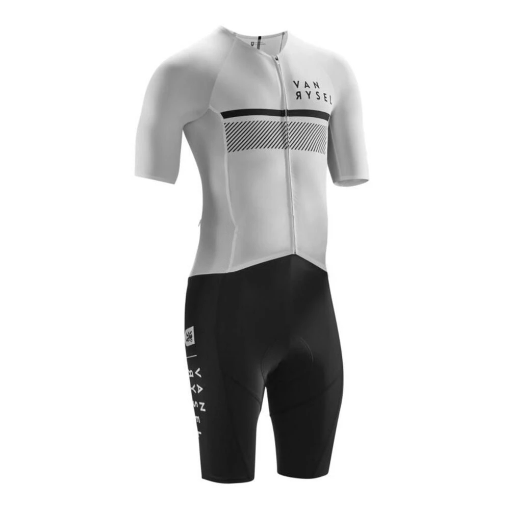 Vanrysel White/black One-piece - Triathlon Cycling Kit recension och pris