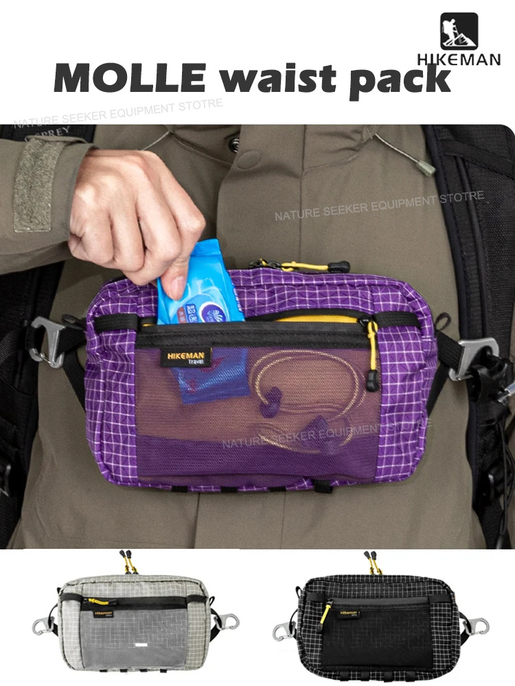 HIKEMAN Tactical Chest Bag UHM - Cycling Gear Duffle recension och pris