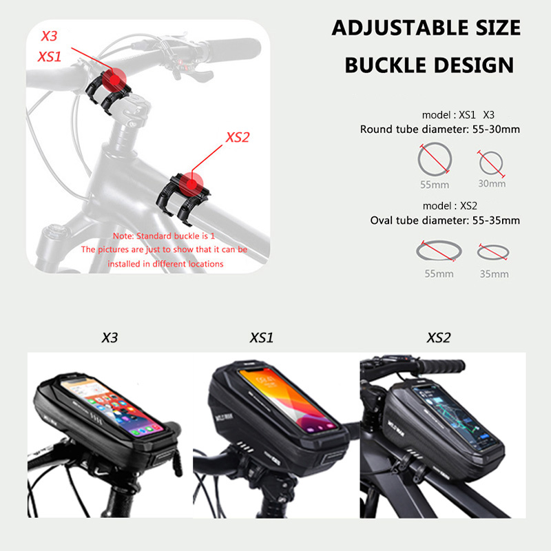 WILD MAN Rainproof Bicycle Fro - Cycling Gear Organizer Bag recension och pris