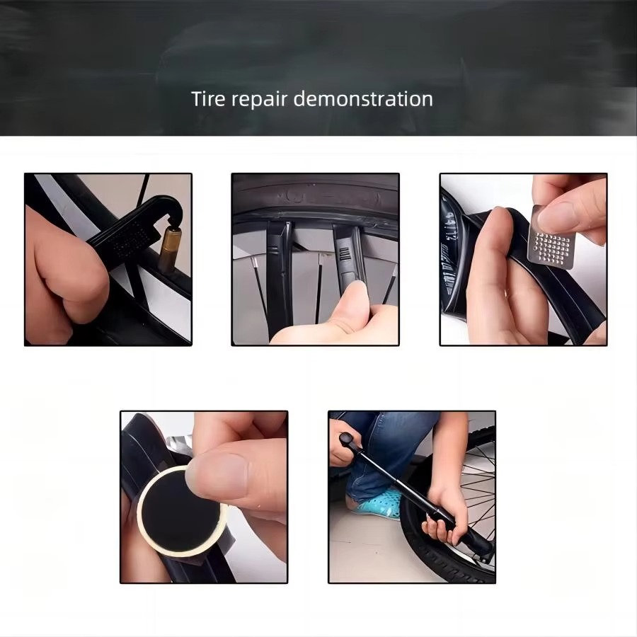 Bike Tire Repair Kit Universal - Bike Tube Repair Kit recension och pris