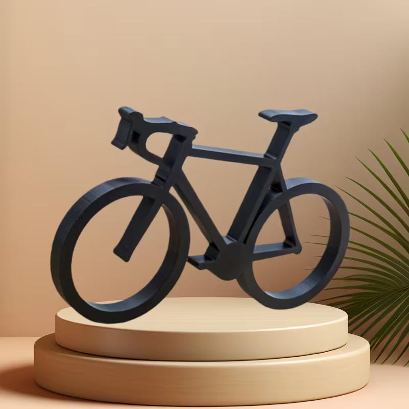 Bicycle Sculpture 3D Printed M - Cycling Gear Shelf recension och pris