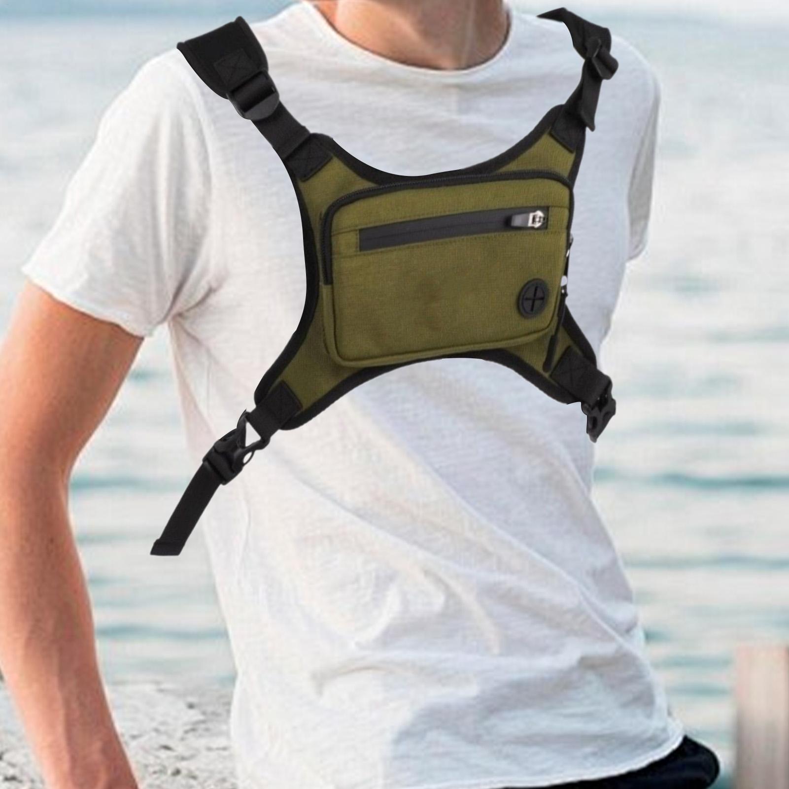 Running Chest Pack Hiking Ches - Cycling Gear Pouch recension och pris
