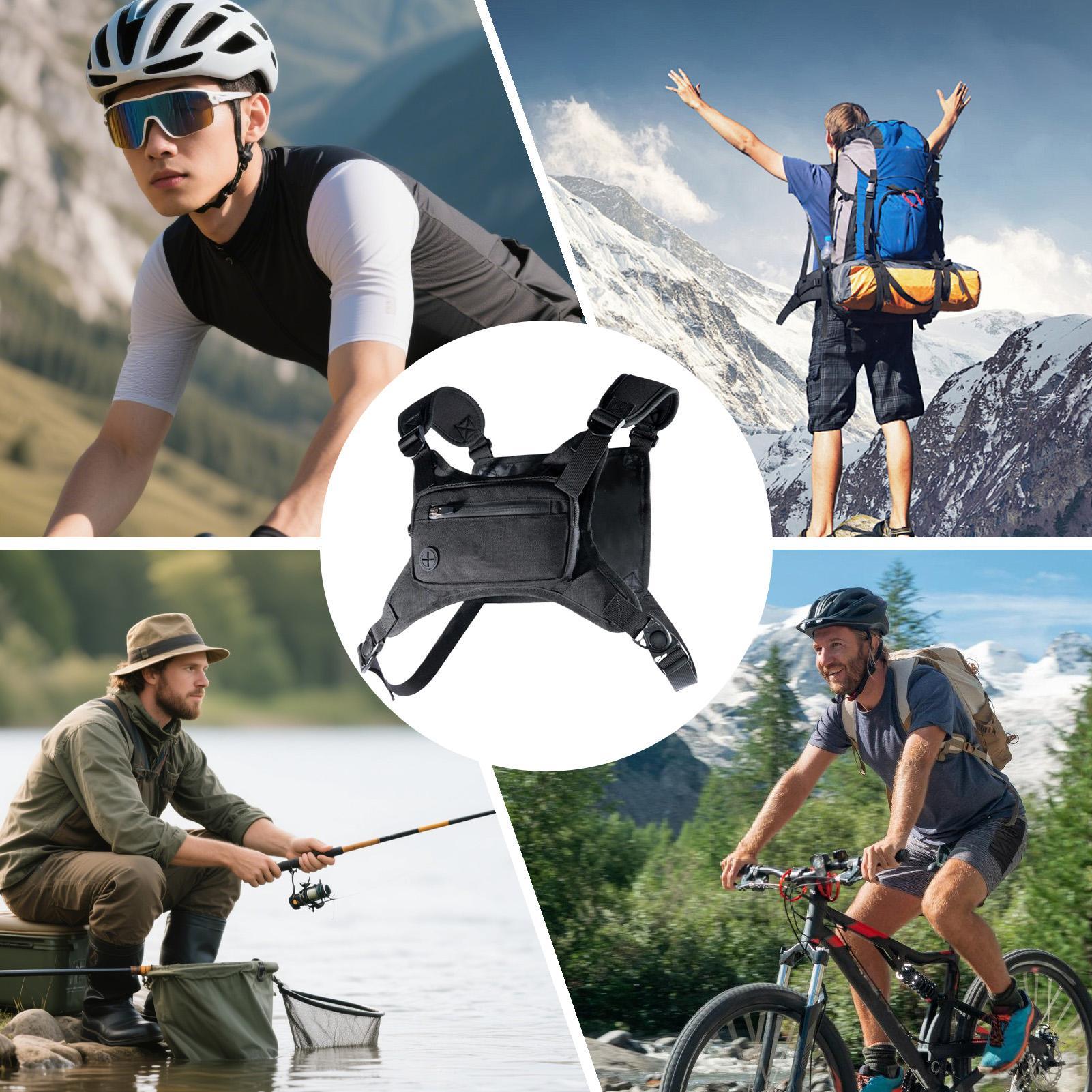 Running Chest Pack Hiking Ches - Cycling Gear Pouch recension och pris