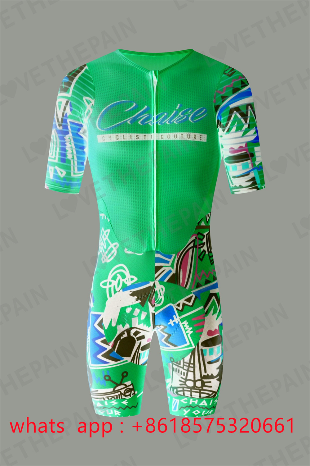 Chaise Cycliste Couture MEN sk - Triathlon Cycling Kit recension och pris
