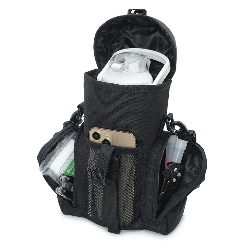 ‌EDC Water Bottle Holder Waist - Cycling Gear Pouch recension och pris