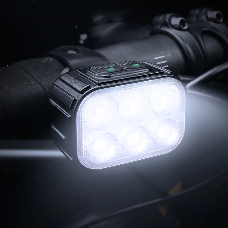 6 LED Bicycle Rear Light 1100m - Cycling Gear Charging Station recension och pris