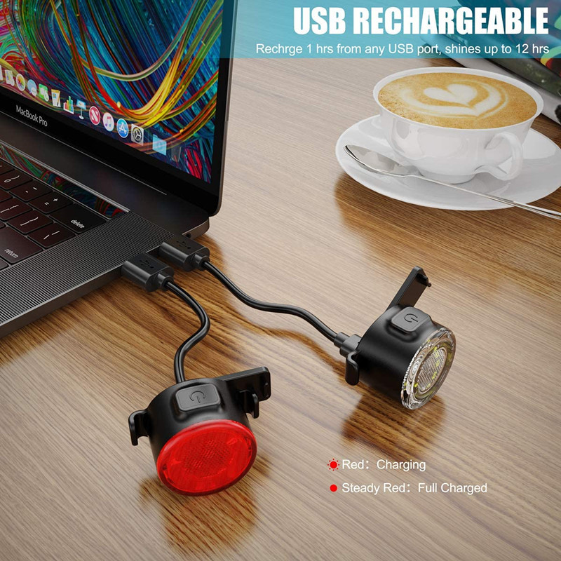 BUCKLOS Bike Front and Rear Li - Cycling Gear Charging Station recension och pris