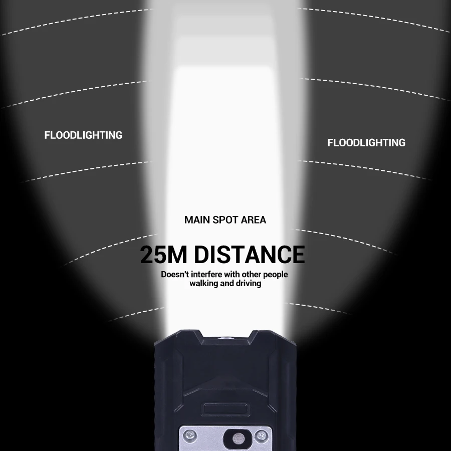 9 LED Bicycle Headlight USB Re - Cycling Gear Charging Station recension och pris