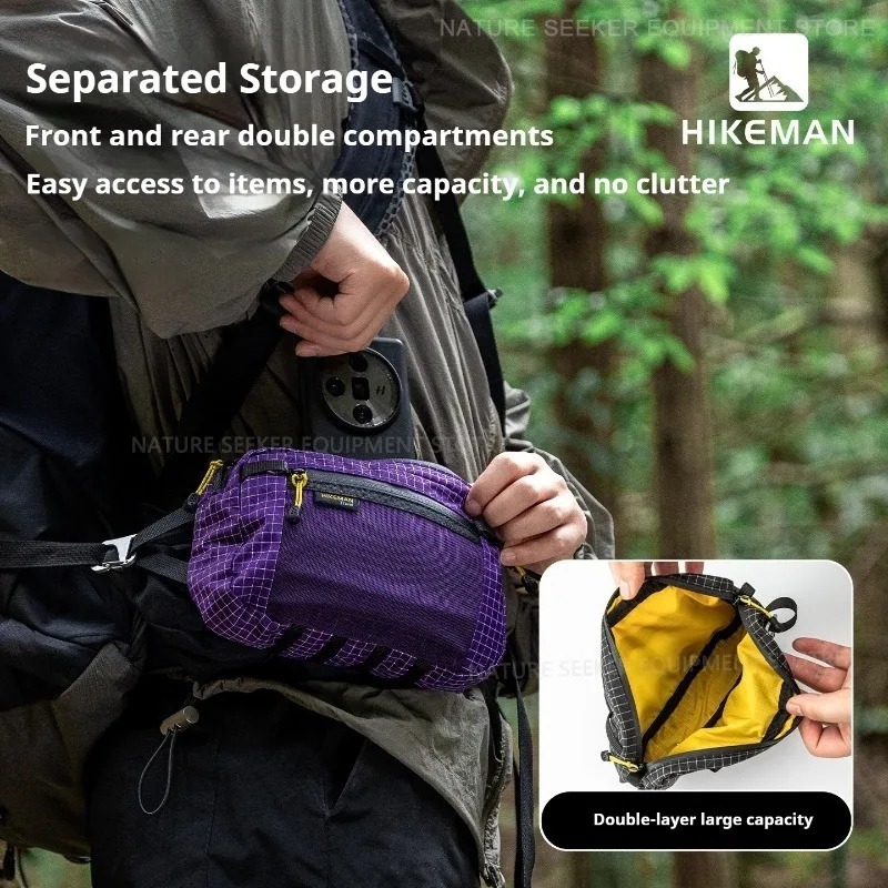 HIKEMAN Tactical Waist Bag UHM - Cycling Gear Duffle recension och pris
