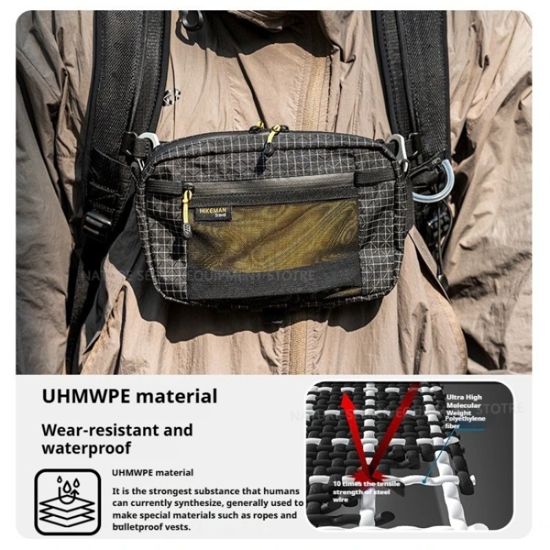 HIKEMAN Tactical Waist Bag UHM - Cycling Gear Duffle recension och pris