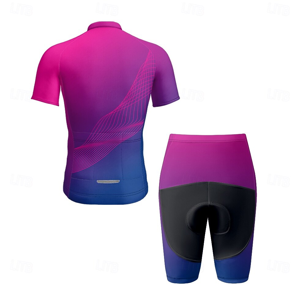 Men Short Sleeve Cycling Jerse - Triathlon Cycling Kit recension och pris