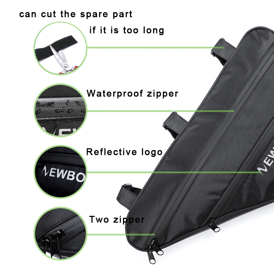 NEWBOLER Large Bicycle Triangl - Cycling Gear Organizer Bag recension och pris